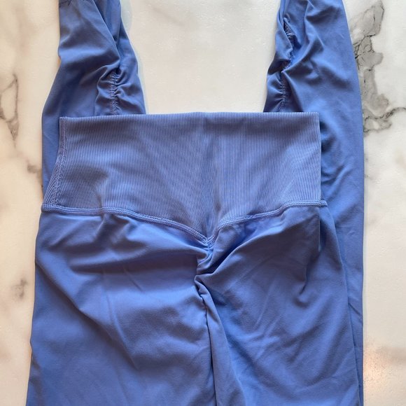 XS Gymshark x Whitney Simmons royal blue scrunch leggings - Picture 3 of 3